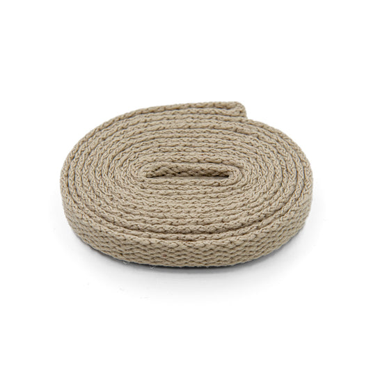 Light Khaki Laces -  100cm tot 180cm